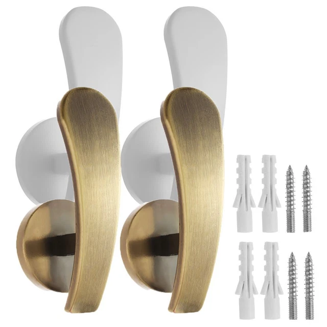 Practical Wall Hanger Mounted Metal Hooks Curtain Holdback Curtain Holder