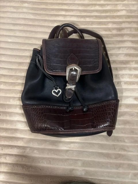 Brighton “Leeza” 3 Way Convertable Backpack BRIGHTON LEEZA BROWN ZEBRA 3 WAY CONVERTIBLE BACKPACK 11  main image 4