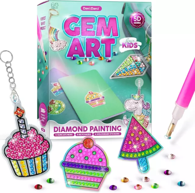Creativity for Kids Big Gem Diamond Painting Kit - Woodland