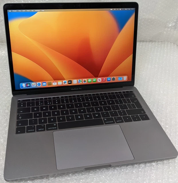 2017 Apple MacBook Pro i7 16GB 512GB SSD 13"  Ventura Laptop
