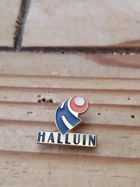 Pin's Pins Pin Enamel#  Ville France  "HALLUIN"