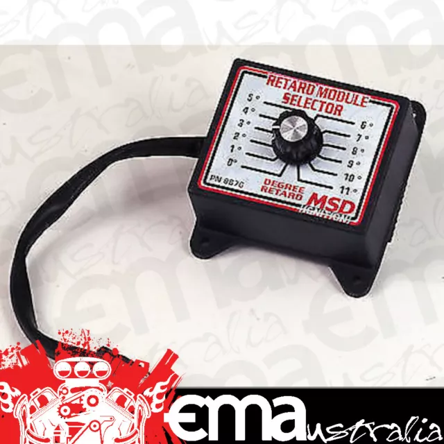 MSD Ignition MSD8676 Retard Module Selector 0-11Ç÷ Uses Increments Of 1Ç÷