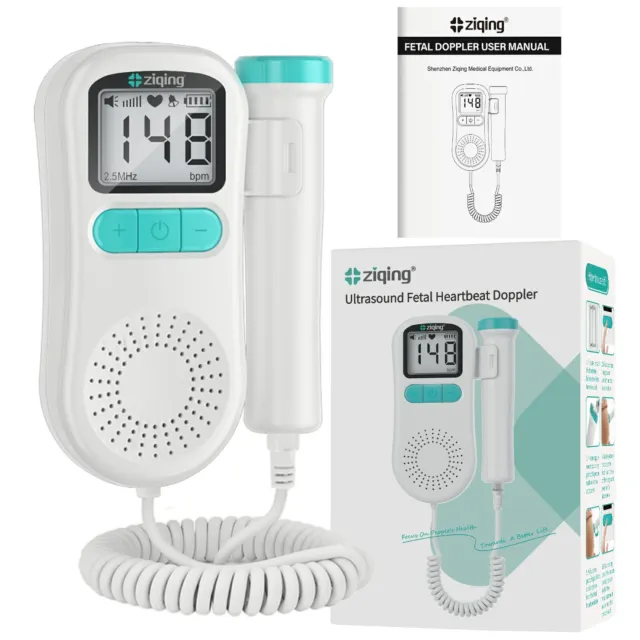 Doppler Fetal Prenatal Detector Latido Corazon Professional Bebé Monitor