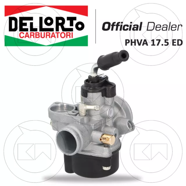 Carburatore Dellorto Phva 17,5 Ed 01012 Scooter Piaggio Gilera Aprilia 50 2T