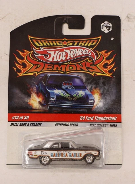 HOT WHEELS DRAG Strip Demons '65 Mercury Comet Cyclone Real Riders 1:64