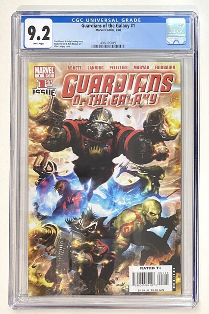 Guardians of the Galaxy 1 CGC 9.2 1st Appearance New Team Groot Rocket MCU Key