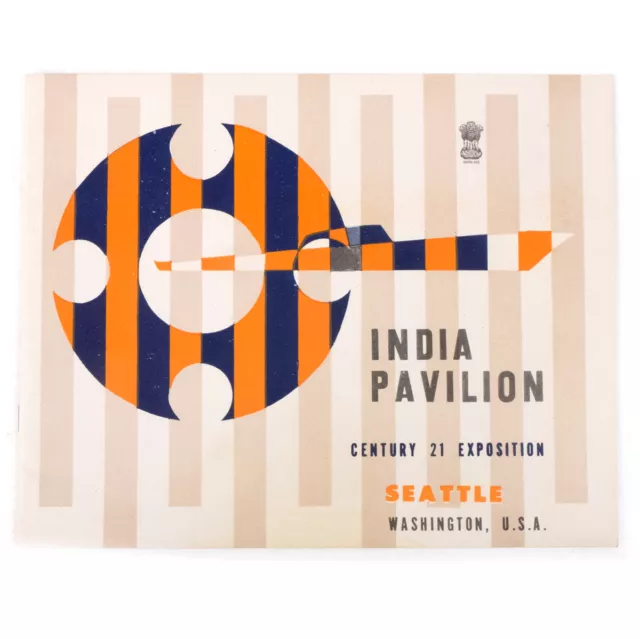 Vintage Indien Pavillon Jahrhundert 21 Ausstellung Seattle Washington USA