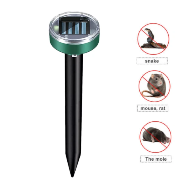 Ultrasonic Garden Deterrent Repeller Animal Bird Cat Scarer Pest Fox Dog Solar