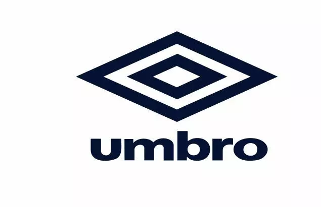 Navy Umbro Logo for Retro England 1986 and 1990 Home Football Shirt