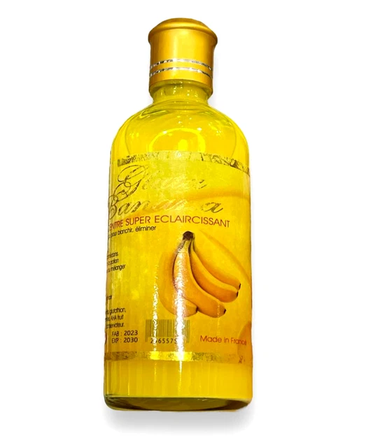 Lait Corporel éclaircissant Gluta Banana - 500 Ml - Anti-tâches, Réduit Les Vergetures - Exfoliant à L'extrait De Banane - Neuf, Valable Jusqu'en 2025