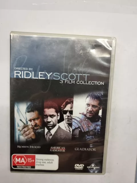 Ridley Scott Collection - Robin Hood / Gladiator / American Gangster / Dk131