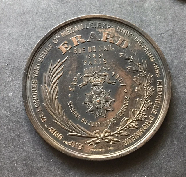 France, Médaille, Exposition universelle de Paris, 1867 France, Médaille, Exposition universelle de Paris, 1867