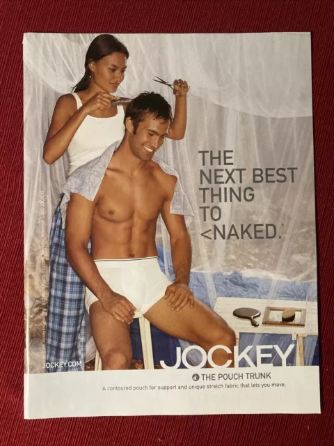 Jockey Men’s Underwear Gay Interest 1997 Print Ad - Great To Frame! 