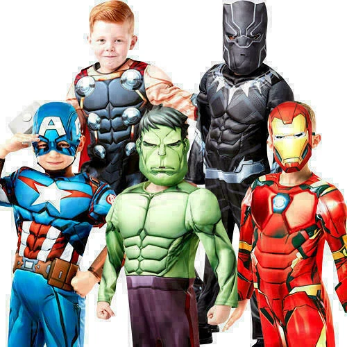 Boys superhero fancy dress deals