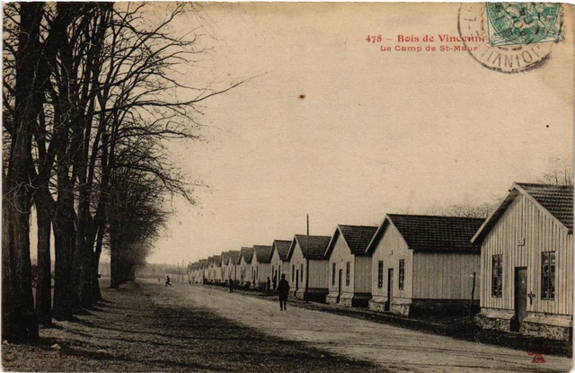 CPA Bois de Vincennes - Le Camp de St-Maur (275252)