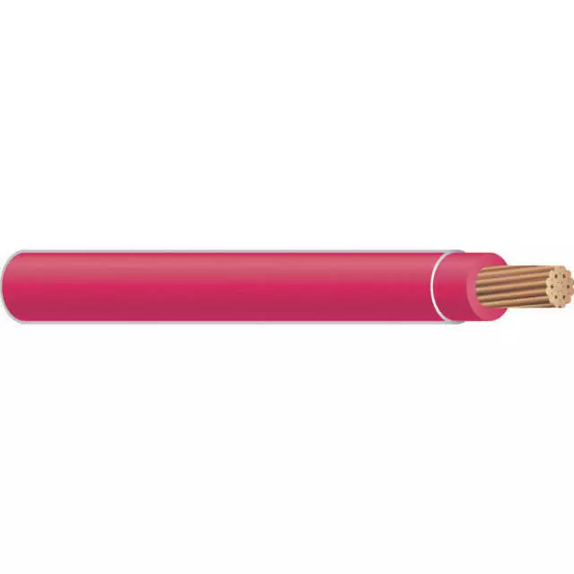 SOUTHWIRE 22966601 Building Wire,12AWG,THHN,Str,Red,500ft