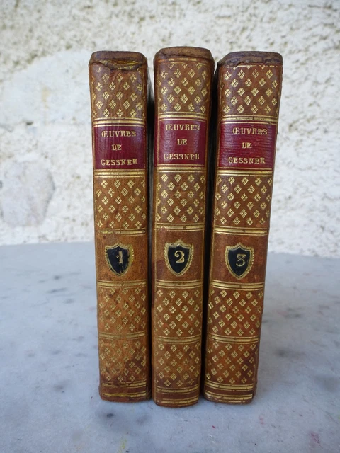 Gessner Salomon : Oeuvres complettes de Mr. Ge[s]sner. Duflos Jeune