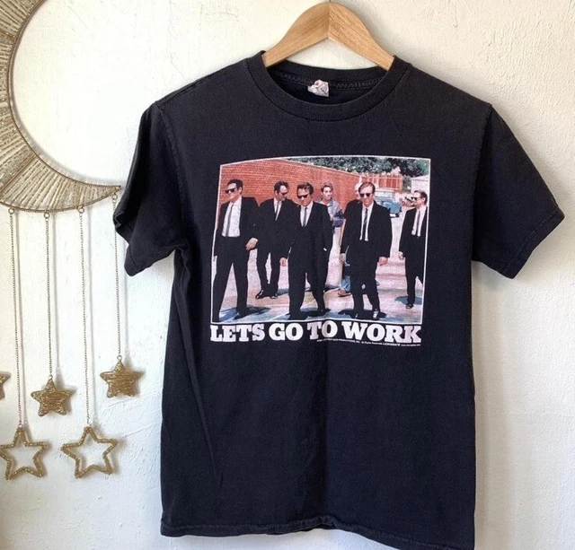 Vtg Reservoir Dog Movie Promo Quentin Tarantino T-shirt 1991 youth Small