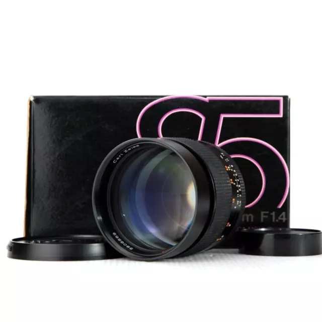 CONTAX Carl Zeiss Planar T* 85mm f/1.4 AEG MF Portrait Ninja Blade CY mount Lens