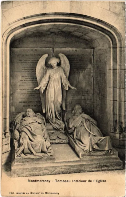 CPA Montmorency Tombeau interieur de l'Eglise FRANCE (1308981)