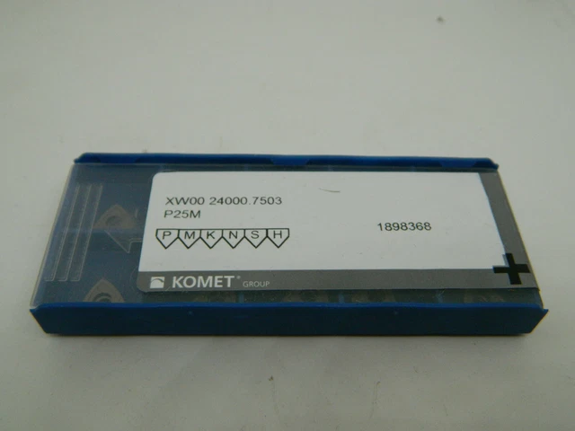 10 Komet W04 42180.0212 P1-L-P25 – Wendeschneidplatten WNHX 08T302EL-G18 P25, Made In Germany