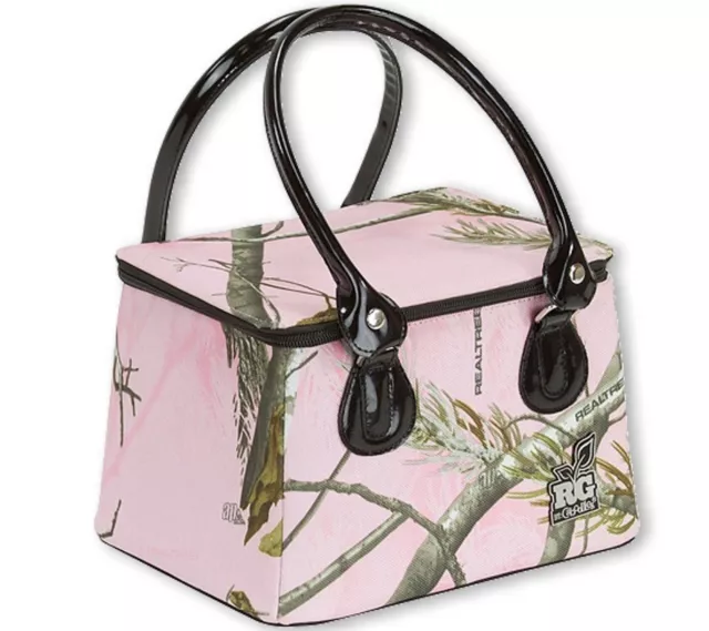 Plano Realtree Girl Tapered Tote 9.1" x 7.3" x 6.5" H Realtree Pink Camo 4501-10