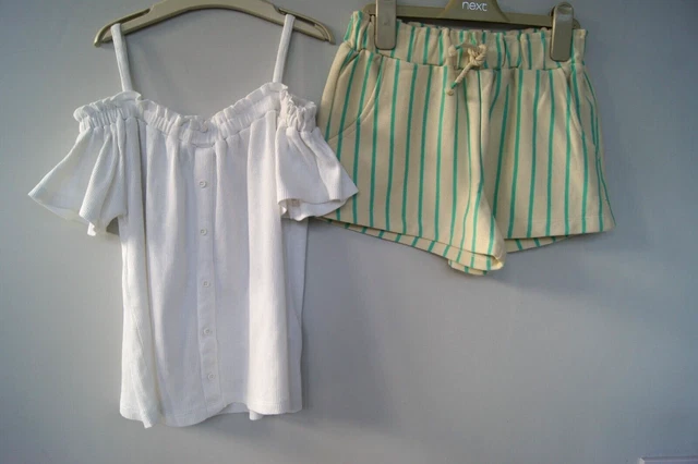 Girls Tops, Shorts, Dress, Playsuit Bundle Age 10-11 Years Summer Zara/Fat Face 3
