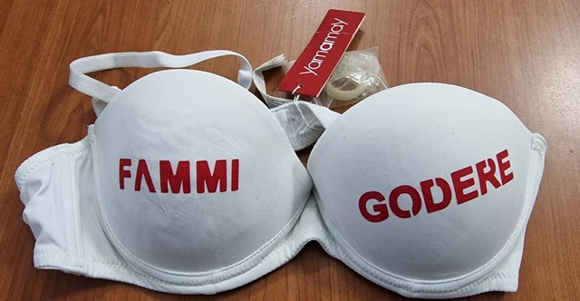 Vasco Rossi Gadget Modena Park Reggiseno Fammi Godere Yamamay  Rarissimo Unico!!