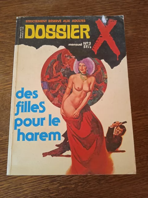 Bd Petit Format /  Dossier X 2 / Des Filles Pour Le Harem