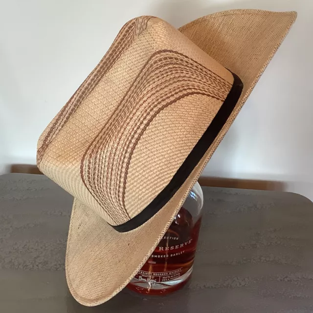 Mexican Hat Sombreros Jandelle Alta Calidad size 57 vintage straw hat 3