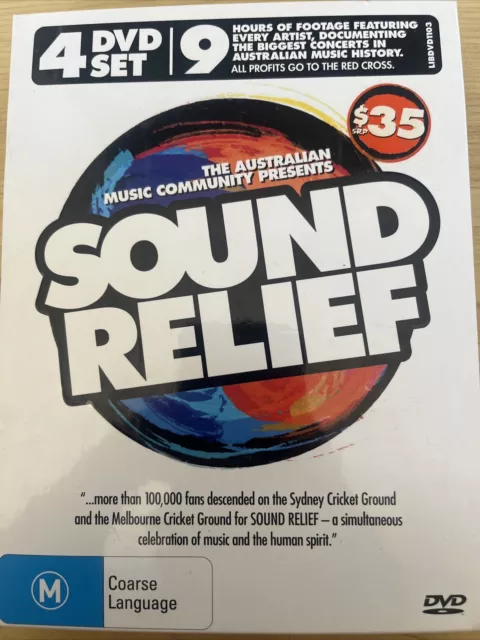 Sound Relief Concert 2009 Ft Taylor Swift - 4 Disc Set Region 4 DVD