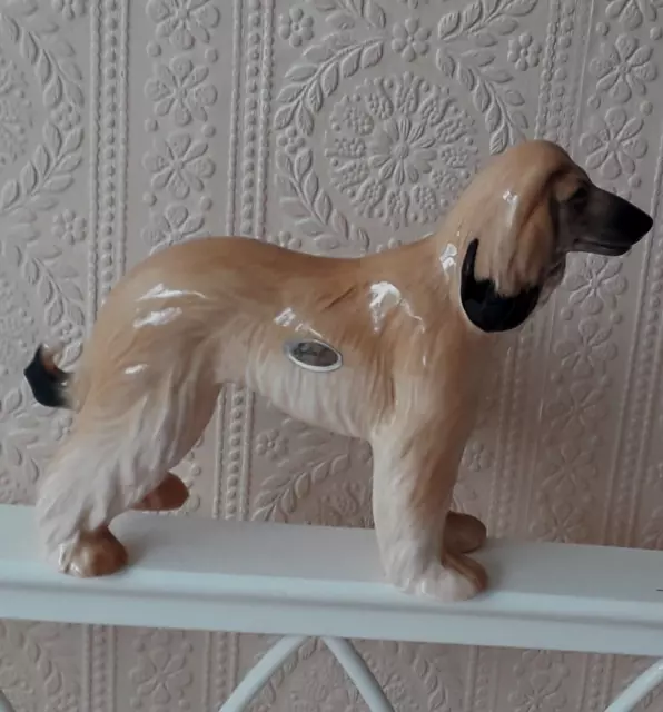 Sylvac Afghan Hound Dog Model Dog Ornament