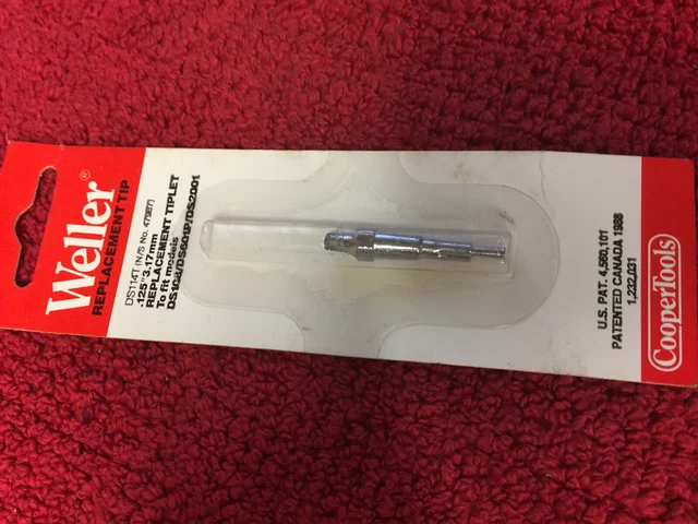 Dst114T Weller Replacement Tip For Model Ds108 Ds601P Ds2001