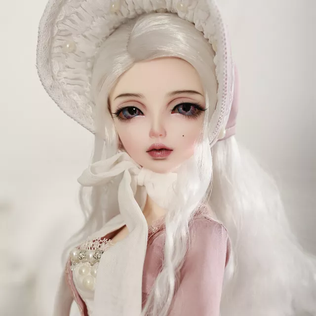 1/4 Handmade Resin BJD MSD Lifelike Doll Joint Dolls Girl Gift Minifee Rens 16"