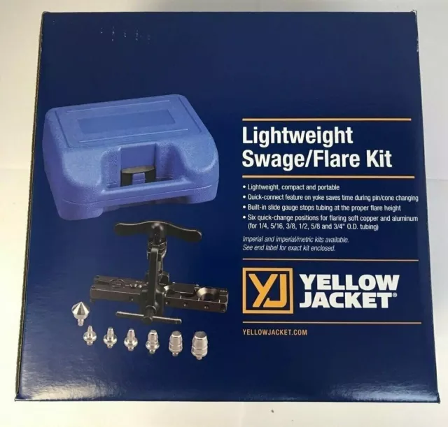 Ritchie Yellow Jacket 60430 Lightweight Swaging/Flaring Tool