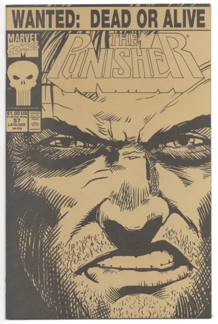 THE PUNISHER - Wanted: Dead Or Alive (Vol. 2 - Issue 57) 1991 (Marvel Comics)