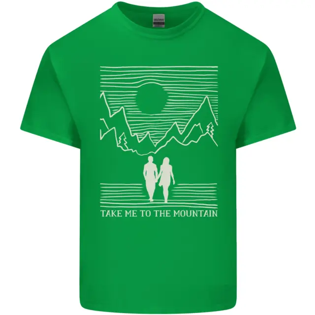 T-shirt top Take Me to the Mountains trekking escursionismo da uomo cotone 11