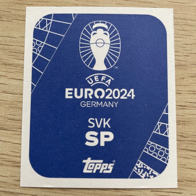 TOPPS EURO 2024 Stanislav Lobotka No Signature Gold Parallel Sticker