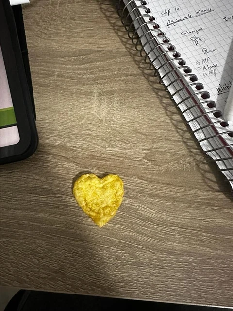 Very rare Heart Shaped Lay’s Potato Chip original salt Flavored