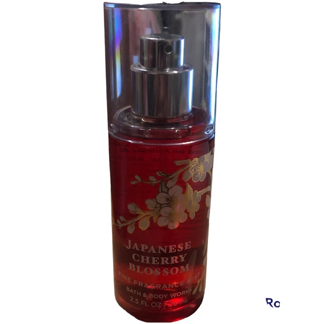 Fragancia corporal de viaje Bath & Body Works FLOR DE CEREZO JAPONESA niebla 2,5 OZ