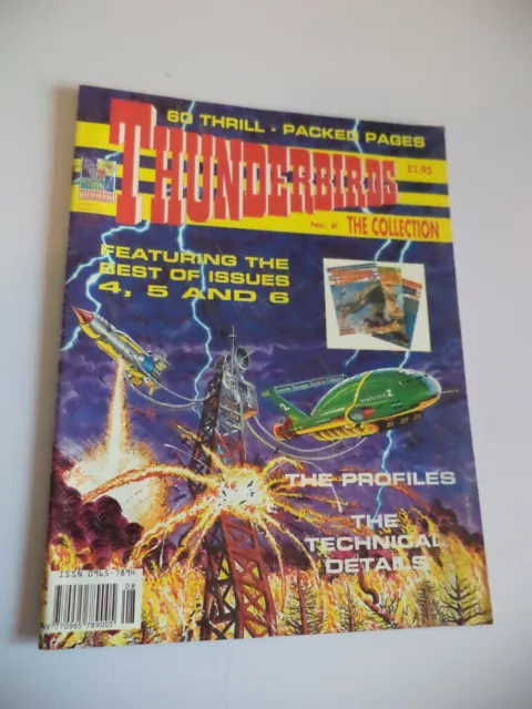 THUNDERBIRDS THE COLLECTION Comic no 2 , 1992 OLD VINTAGE MAGAZINE