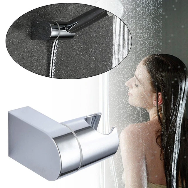 Wandmontierter ABS Duschkopfhalter mit poliertem Chrom Einstellbare Halterung