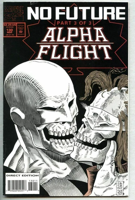 Alpha Flight #130-1994 fn/vf Marvel / Last Issue low print run