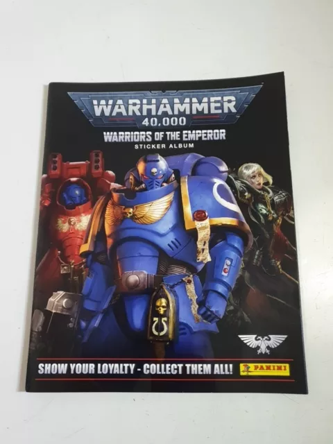 Warhammer 40,000 Sticker Album - 6 Free Stickers & Card Holder Inside!