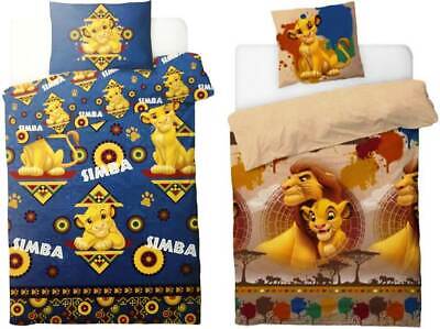 Disney Lion King Printed Reversible Single Duvet Cover Bedding Set Perfect Gift