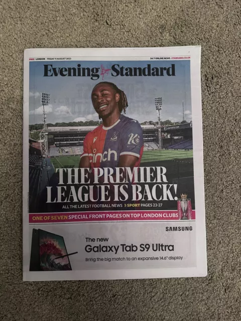 London evening standard football deals