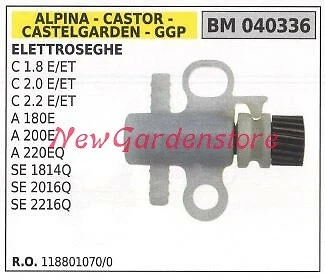 POMPA OLIO CATENA MOTOSEGA ELETTRICA ALPINA GGP ES181-2216Q RIF 118805354/0