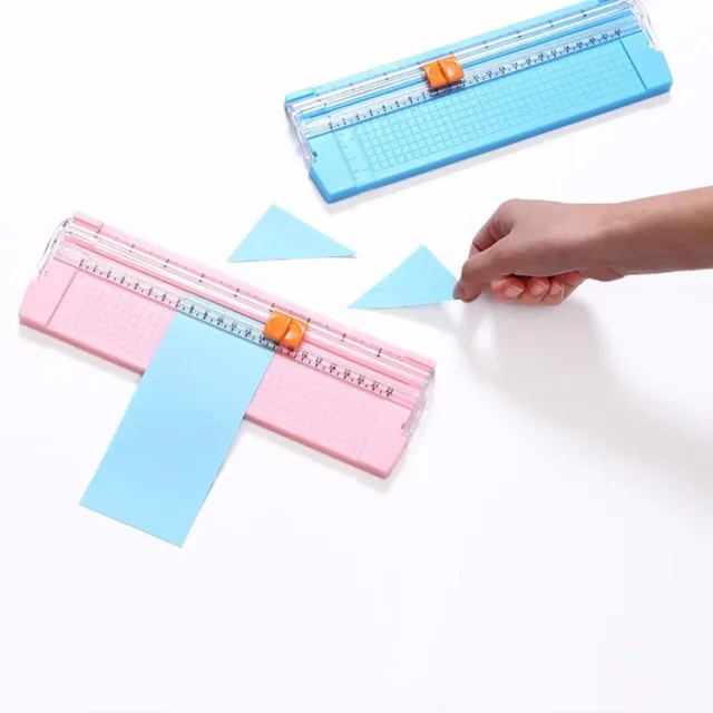 Cortador de papel deslizante de precisión duradero y práctico ligero de corte