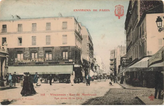 94 Vincennes #21767 Street Montreuil View Station Commerce Julien Damoy Coffee