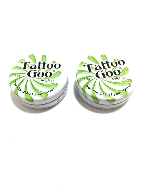 New Tattoo Goo Salve Tin 9.3G Tattoo aftercare (Lot of 2)